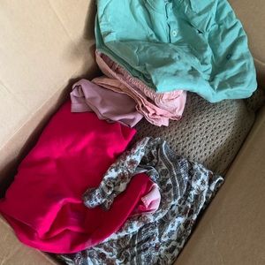 box of clothes !